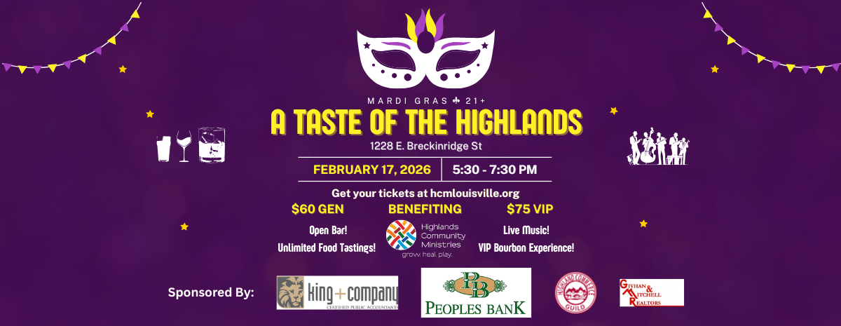 Taste of the Highlands Mardi Gras! 2026
